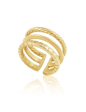 Tatum Ring, Gold