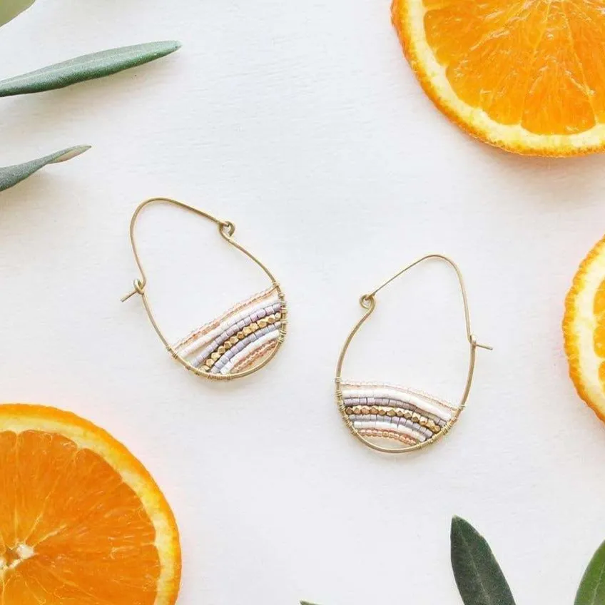 Terra Hoop Earrings