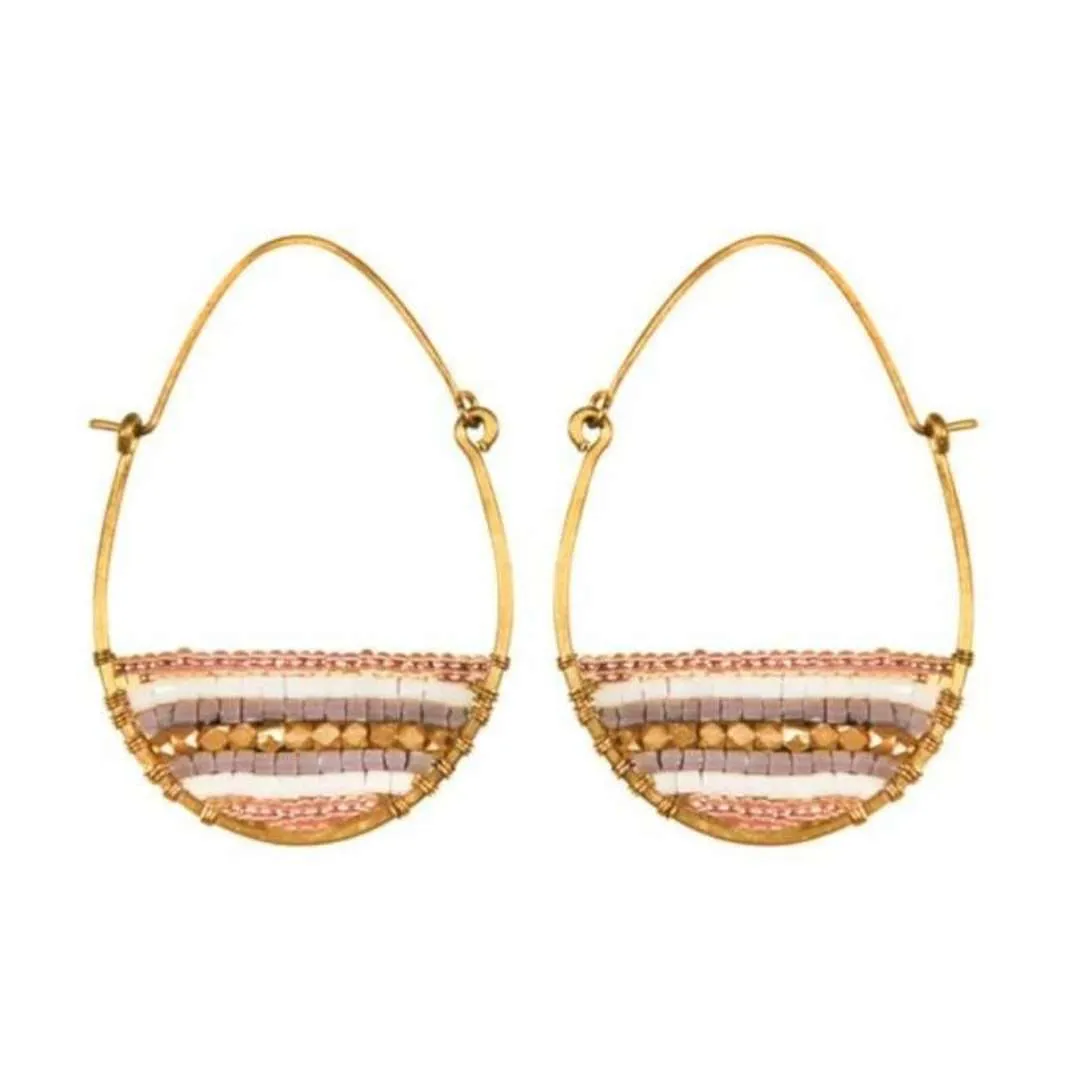 Terra Hoop Earrings