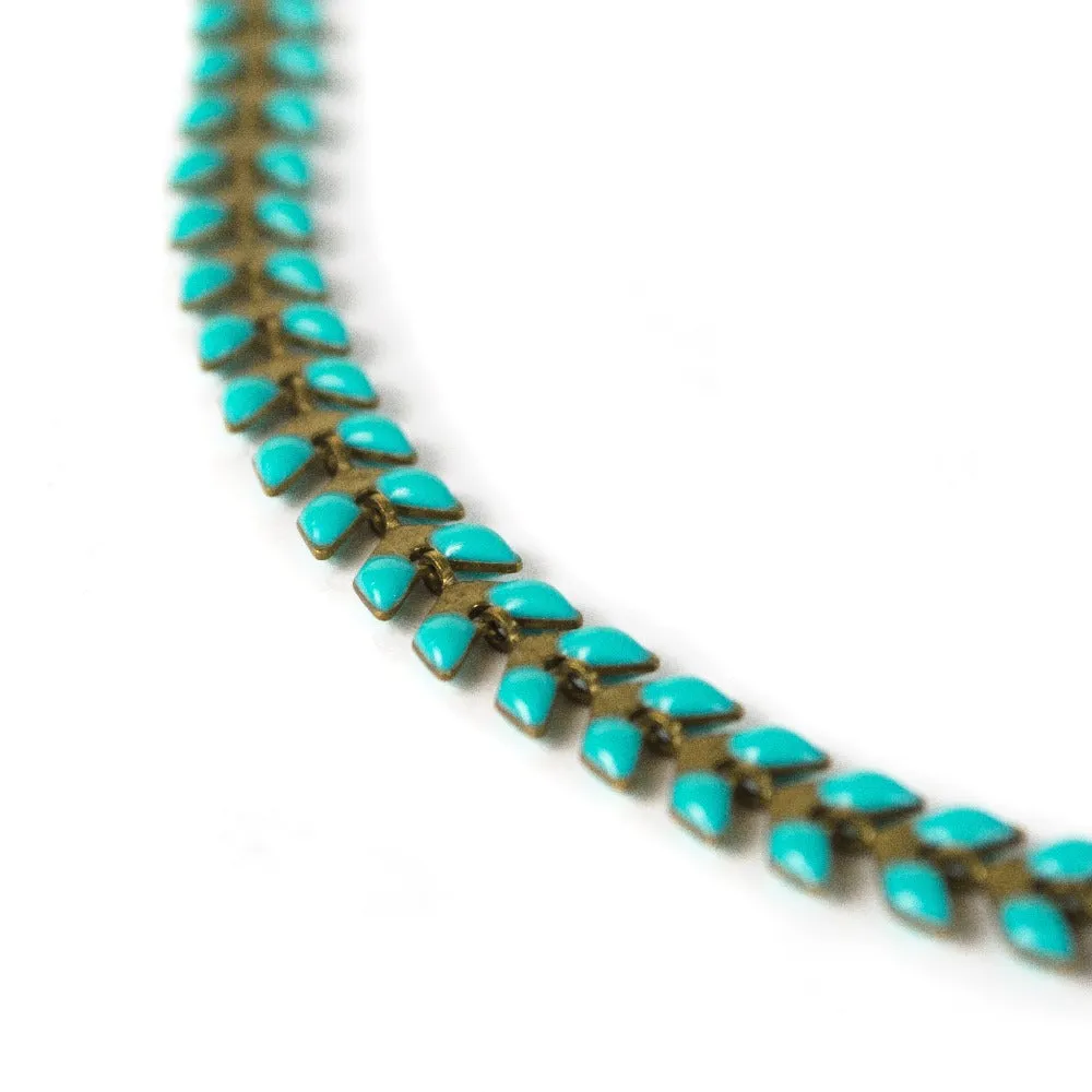 Turquoise Fishtail Necklace