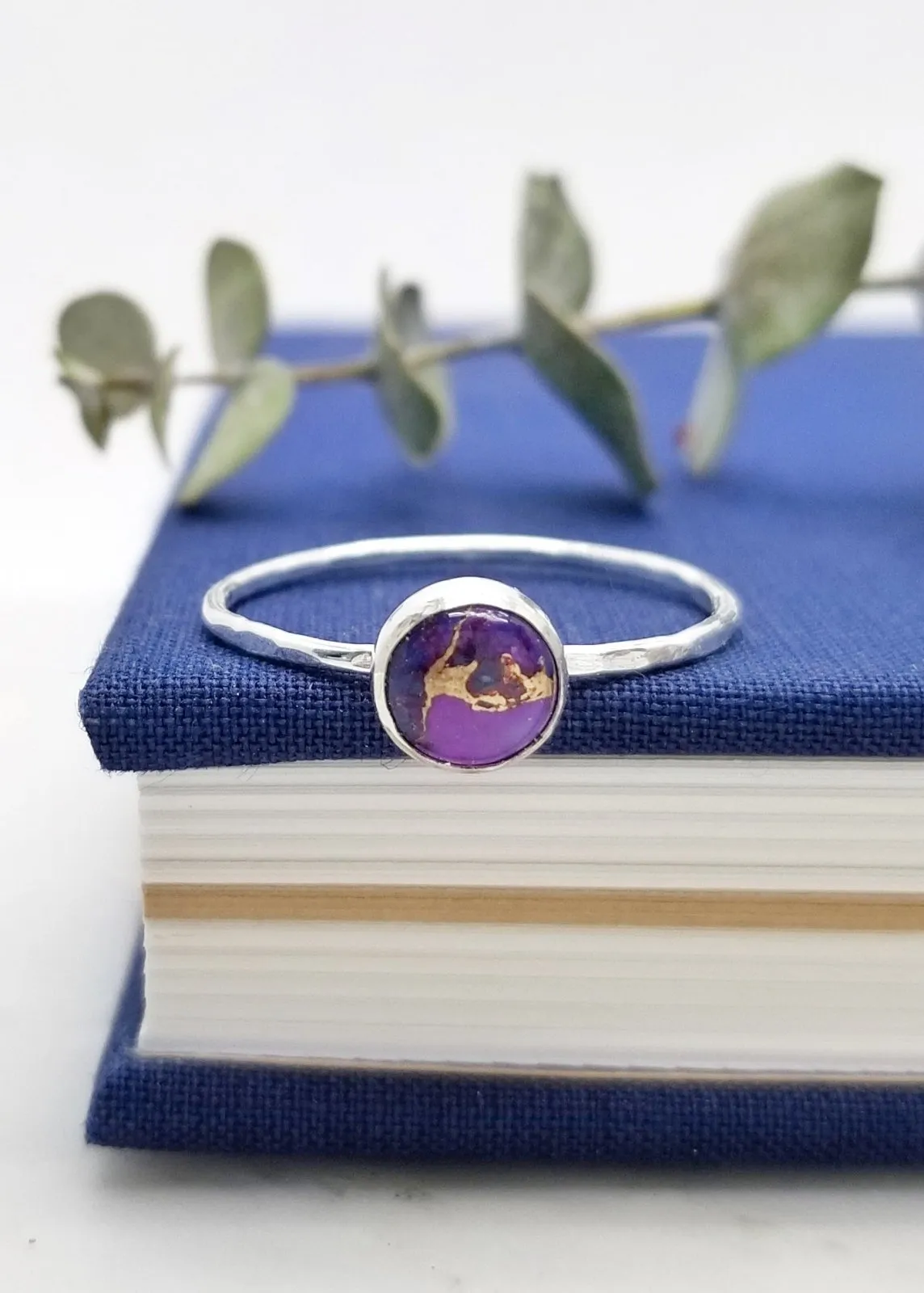 Ursa Minor - Smooth 6mm Gemstone Ring