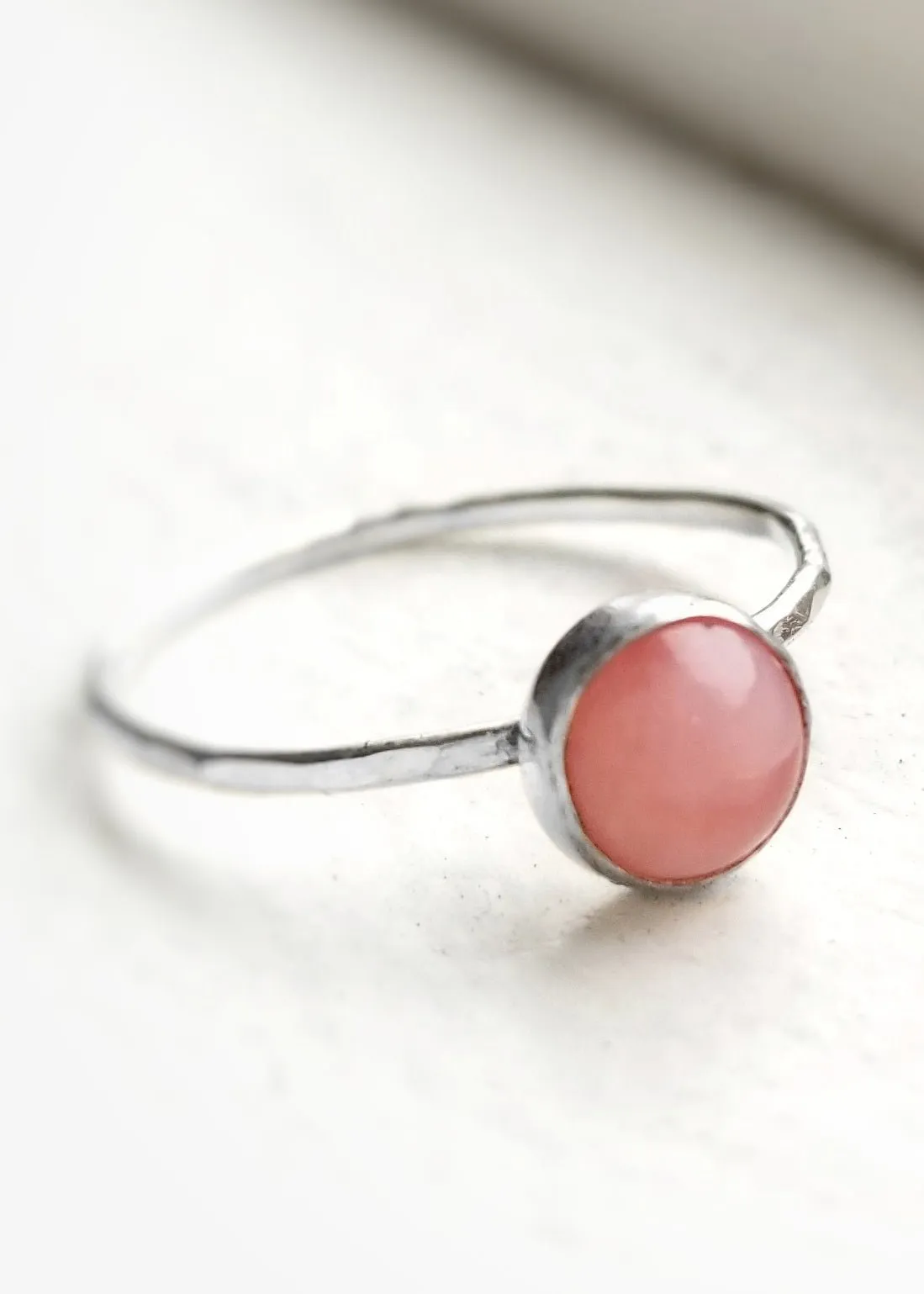 Ursa Minor - Smooth 6mm Gemstone Ring