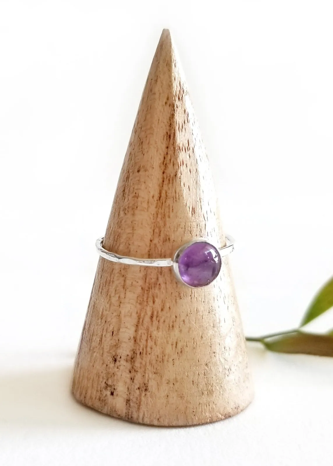 Ursa Minor - Smooth 6mm Gemstone Ring