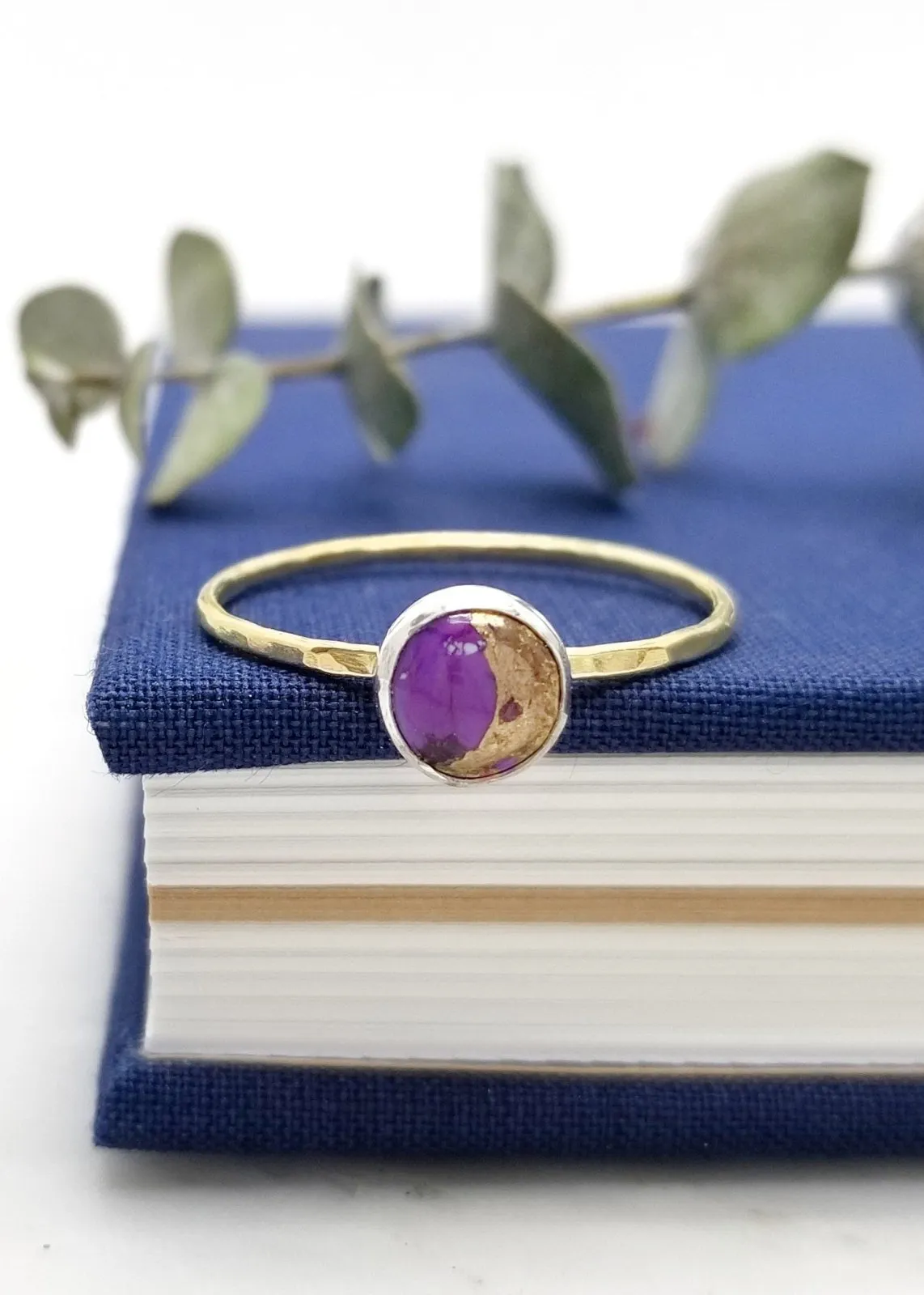 Ursa Minor - Smooth 6mm Gemstone Ring