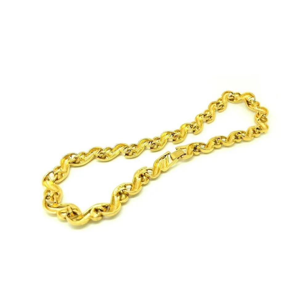 Vintage 1980s Napier Gold Chain Necklace