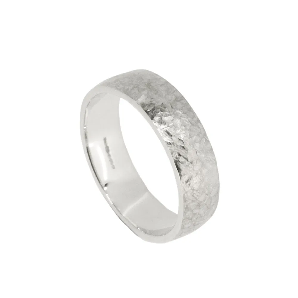 White Gold Wedding Band