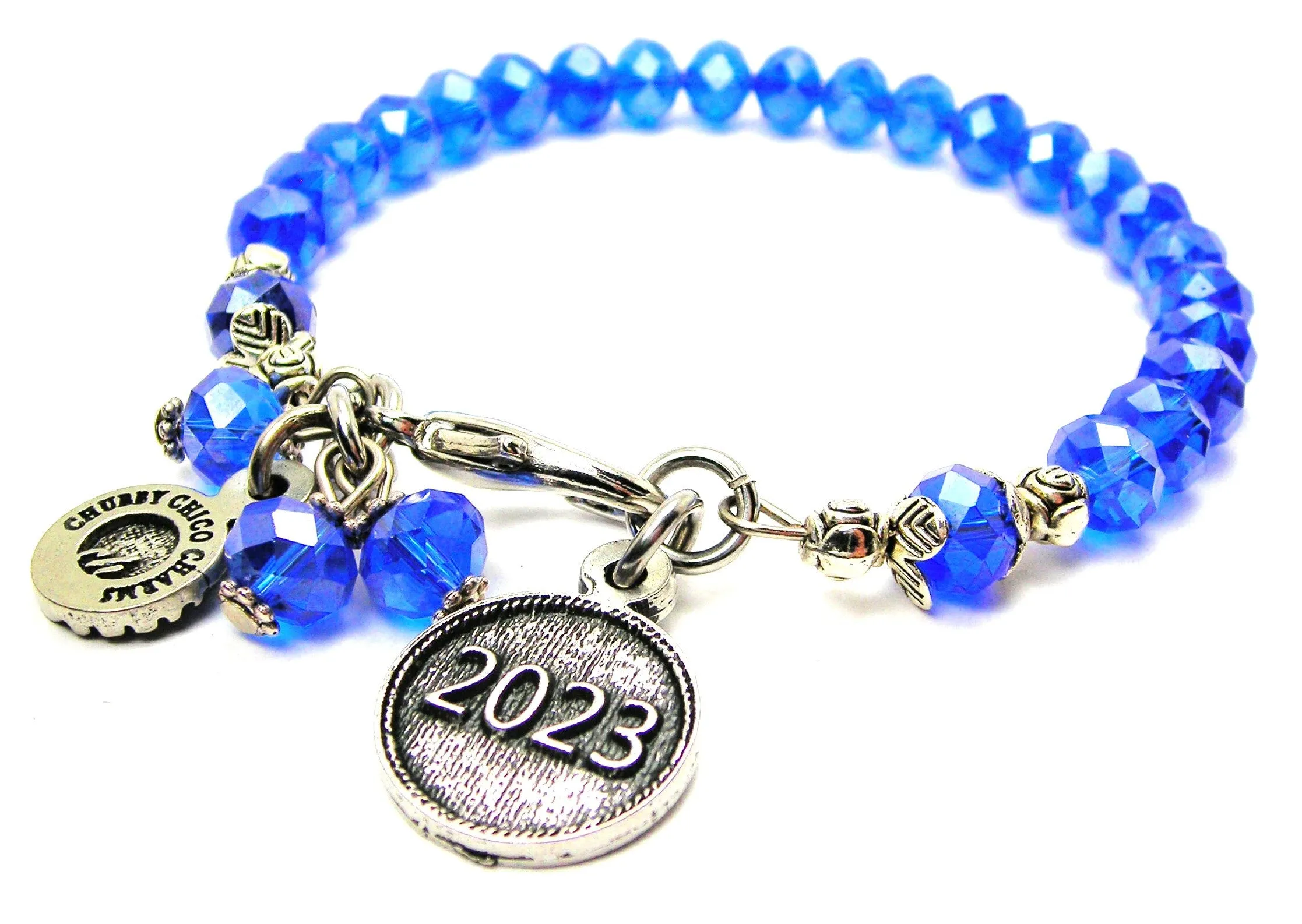 Year 2023 Splash Of Color Crystal Bracelet